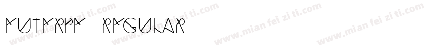 Euterpe Regular字体转换